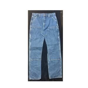 Carhartt Men’s Blue Jeans Size 36x36 RN 14806 B73 DST Workwear
